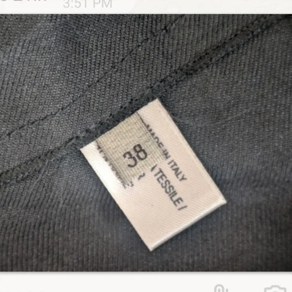 Bottega Veneta Charcoal A-Line Skirt - Picture 6 of 6